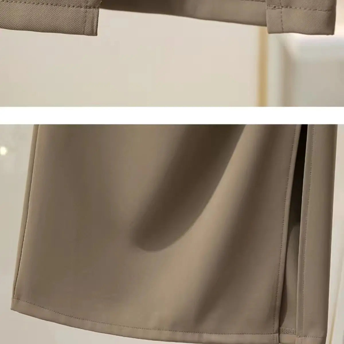 Midi Skirts Women Side-slit Fashionable Office Ladies Autumn Gentle Folds Ulzzang Mujer Sweet Attractive Faldas Simple Versatile