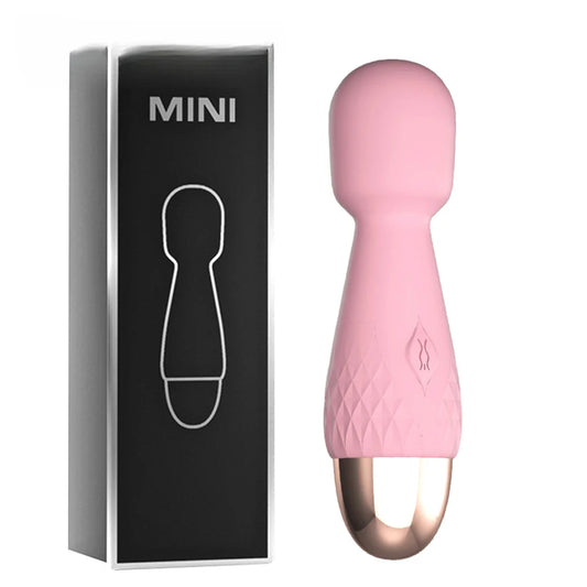 10 Modes Strong Vibration Mini Vibrator Magic Stick USB Charging Massager Clitoris G-Spot Vibrators Sex Toy For Women Adults 18